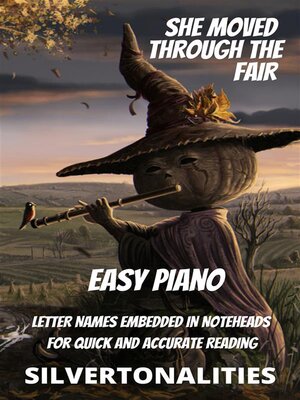 cover image of She Moved Through the Fair for Easy Piano